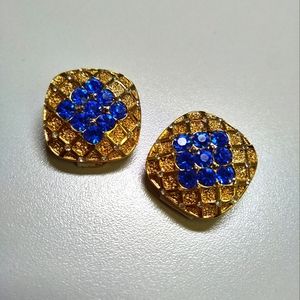 Vintage BALENCIAGA PARIS Clip Earrings